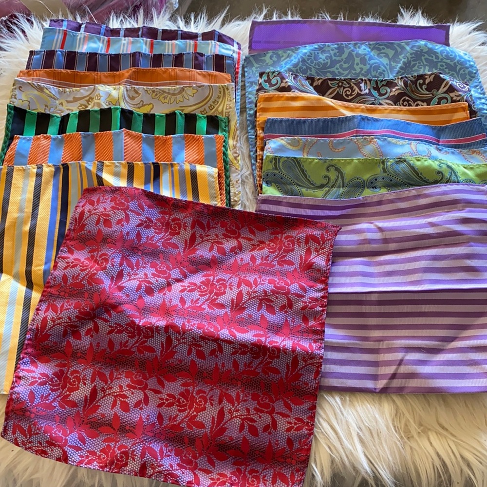 Lot of pocket squares